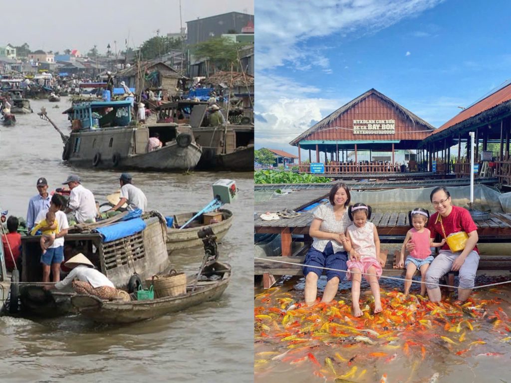 mekong 1 day tour, floating market and con son islet
